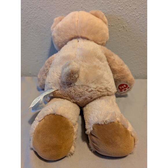 Build A Bear Light Brown Teddy Bear Soft Plush Great Condition! BABW - Picture 7 of 8